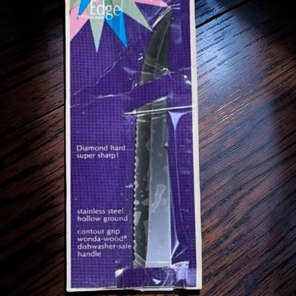 NEW Vintage Imperial Diamond Edge 8” Roast Slicer Knife  Wonda-Edge